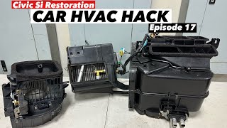 AHC EM1 Restoration Project // An Easy HACK For Your Older HVAC System & Interior Prep (Ep 17)