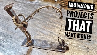 #1Beginner MigWelding Projects That (Earn Money $$$ Fast) Metal Art