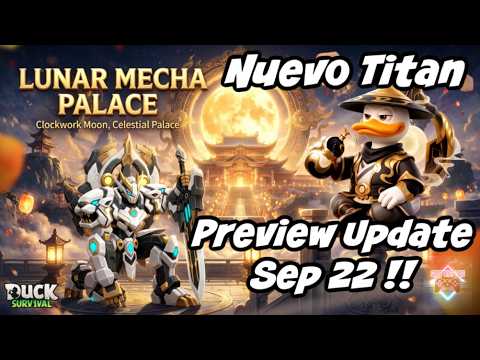 【ダックサバイバー】9月22日アプデに向けた新ミシックタイタンの準備と育成手順