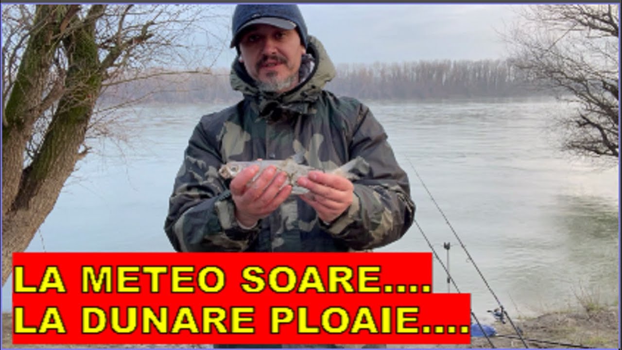 Pescuit la Dunare pe ploaie!