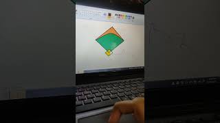 kite drawing #laptop #painting #artwork #drawinglaptop
