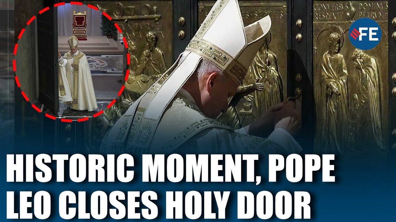 Watch: Pope Leo CLOSES Holy Door at St Peter’s, Ends Jubilee Year of Hope