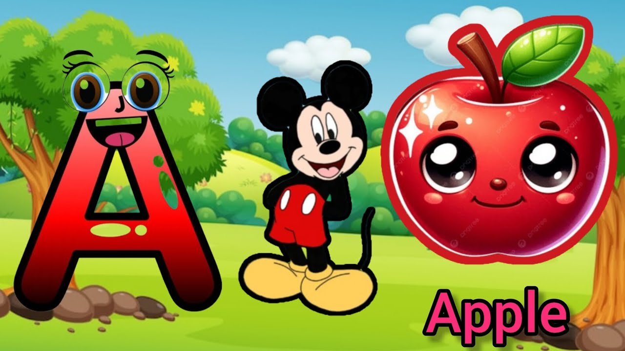 ABCD Poem for Kids | ABC Alphabet Learning Song | Nursery Rhymes