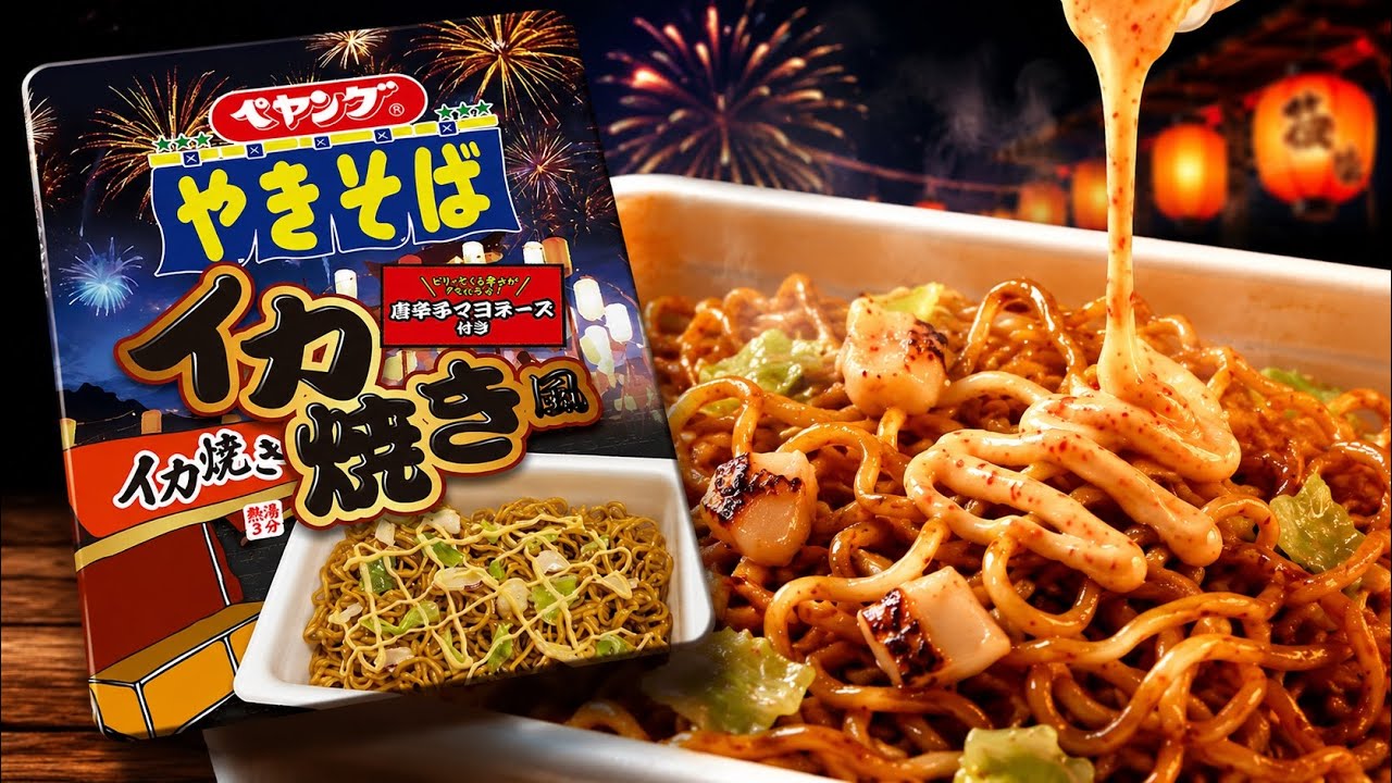 Ｇ*う様 jumbo Ｆ25 ニューヨーカー ボディが鳴ってます！ でも一応ジャ This New Peyang Tastes Like a Japanese Summer Festival?! - YouTube
