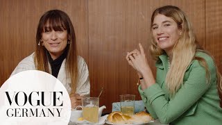 How to be Parisian/Bavarian? Veronika Heilbrunner und Caroline de Maigret beim Style-Frühstück