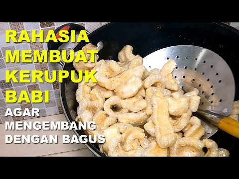 Cara Buat Kerupuk Rambak Babi
