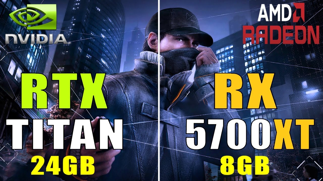 RX 5700XT vs TITAN RTX PC GAMES TEST YouTube