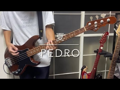 夏 / PEDRO 弾いてみた 【ベース】