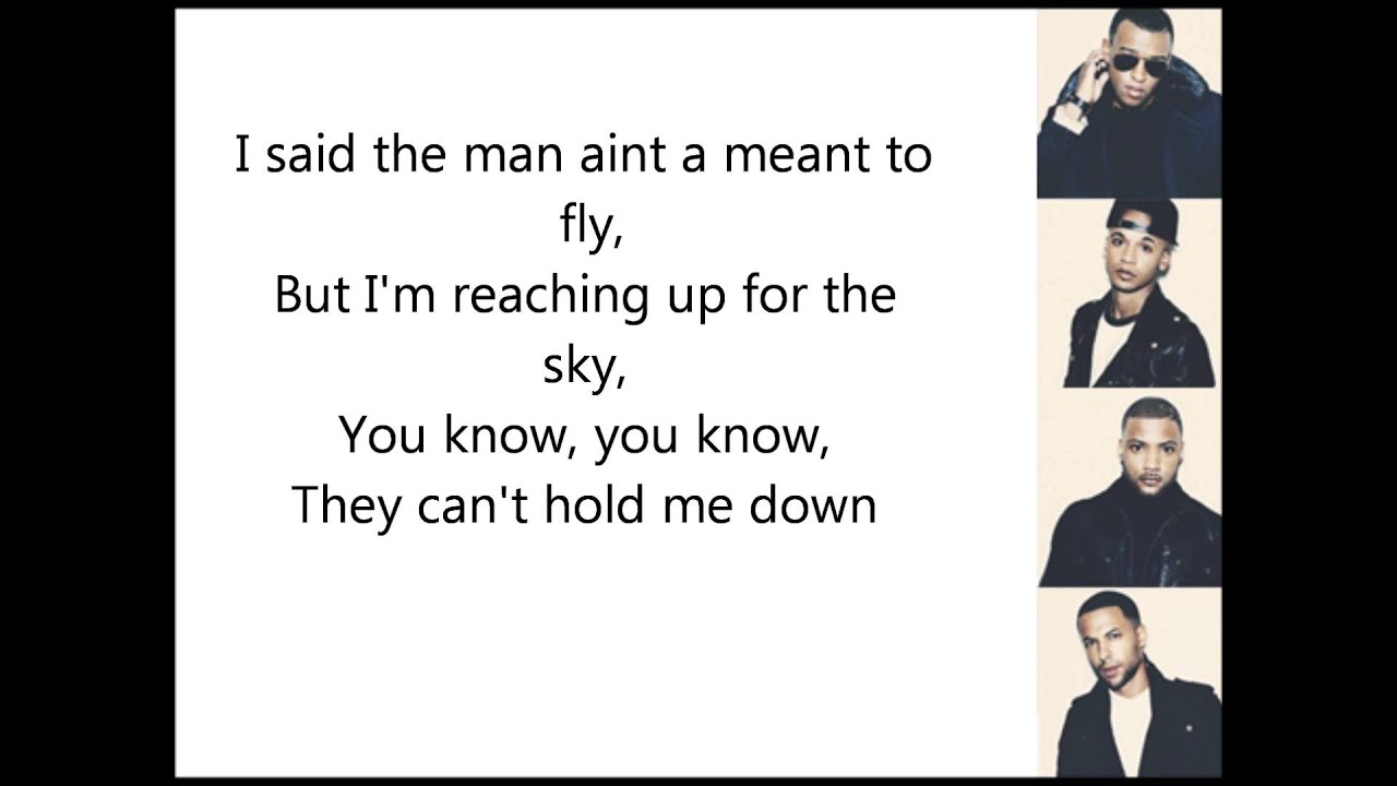 JLS Hold Me Down, Acoustic, Lyrics YouTube
