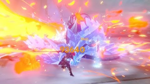 Diluc Burst Talent lvl 9 - no buff