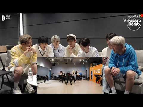 Bts Reaction To Everglow 'First' Dance Practice