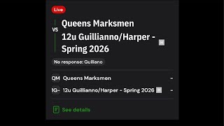 🏀 LIVE NOW: 12U TAKES ON THE QUEENS MARKSMEN! 🏀