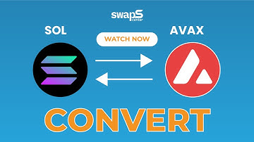 ⚡ Convert SOL to AVAX in Seconds | Fast Crypto Swaps with Swapcenter