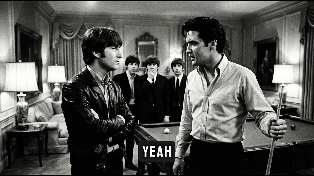 Elvis Met Beatles 1965 — What John Lennon Said Made Elvis Walk Out and Not Speak for 20 Minutes