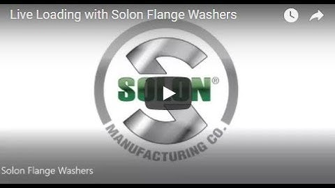 Live Loading with Solon Flange Washers | Reduce Fugitive Emissions