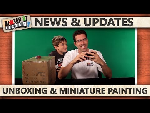 News (2012-07-22):  Unboxing & Miniature Painting