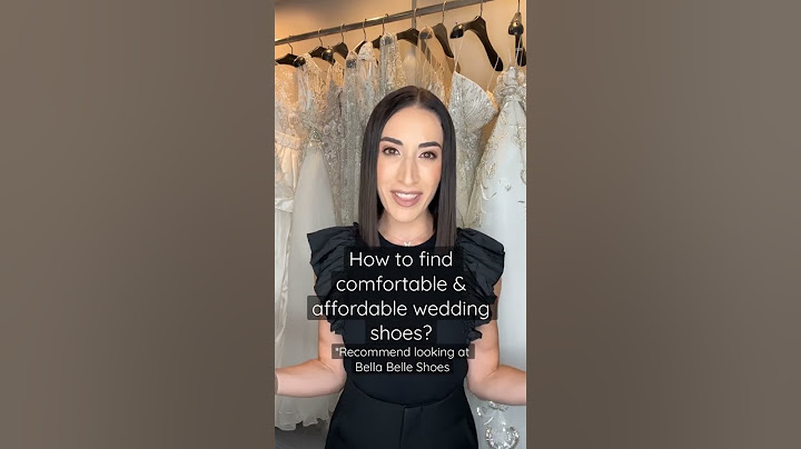 How To Find Comfortable And Affordable Wedding Shoes