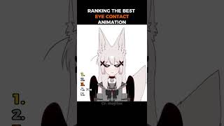 The best Eye contact animations  #animation #anime #eyes #eyecontact #shorts