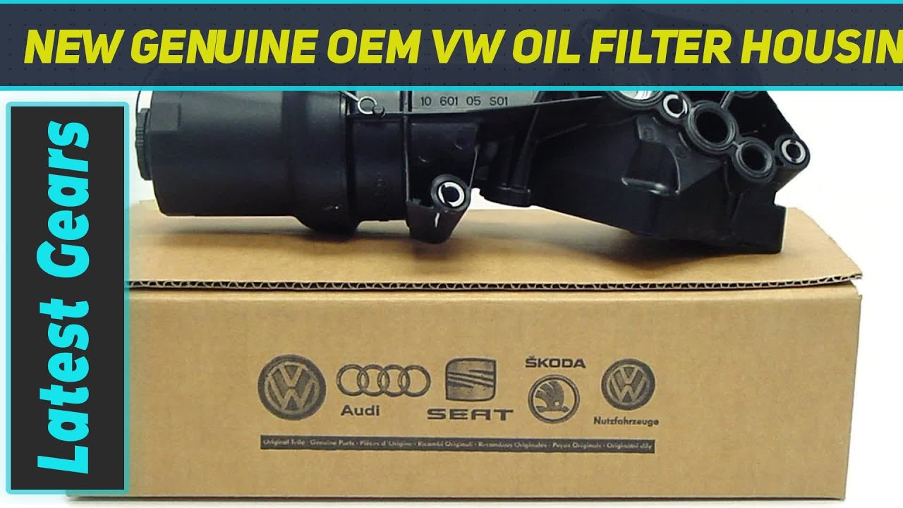 New Genuine OEM VW Oil Filter Housing - Short Review