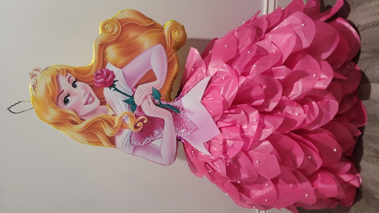 Decoraciones y piñatas rivera está en vivo acompañenme a hacer una piñata de princesa