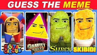 GUESS MEME SONG | Gedagedigedagedago Sing A Song in Different Universes.. | Matrix Quiz