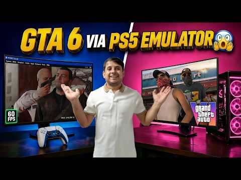 GTA 5 PS5 VERSION RUNNING AT 60 FPS ON PC VIA PS5 EMULATOR! 😱 GTA 6 NEXT?!