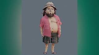 Marshall Cuso rig with "Curvenet Animation Controls" in blender