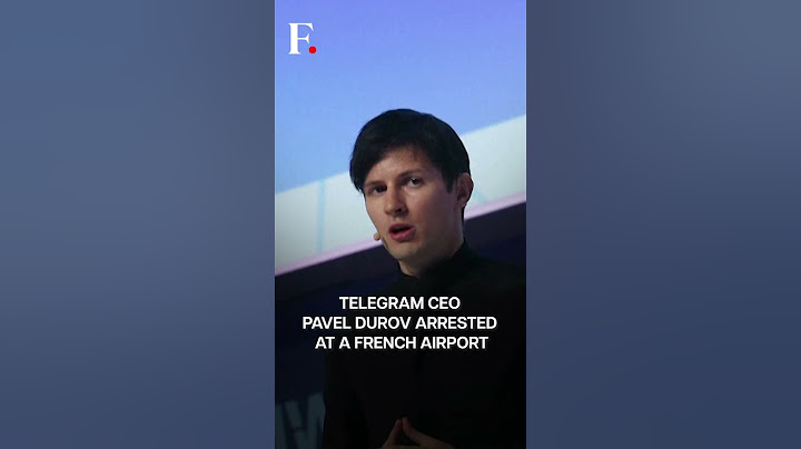 Telegram CEO Arrest: App Says He Has "Nothing to Hide | Subscribe to Firstpost