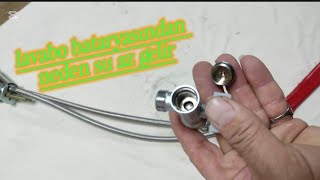 Lavabo Bataryasından Su Neden Az Gelir? Sebebi Ve Kolay Çözümü