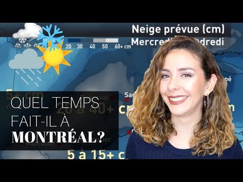 Vidéo: Guide d'information météo de janvier à Montréal