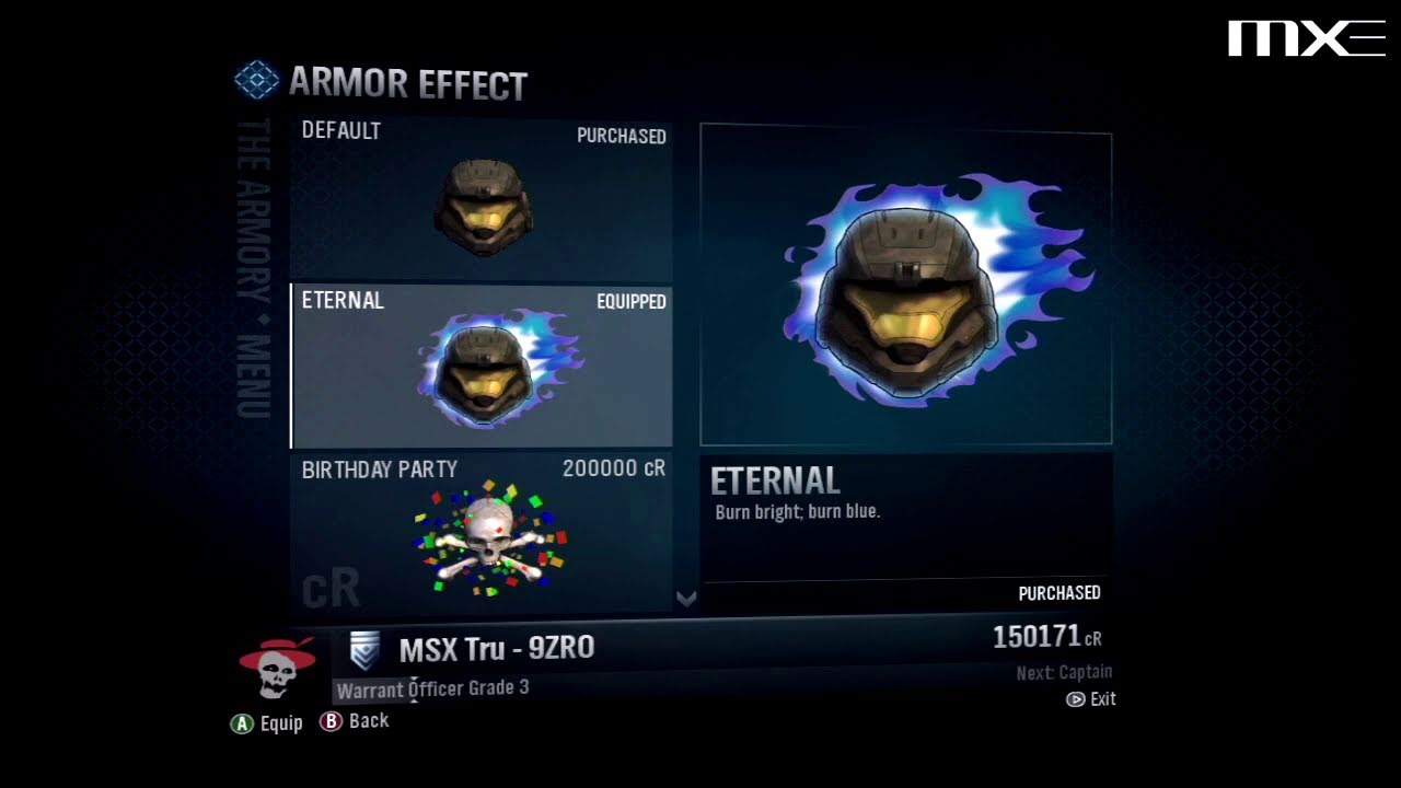 Halo Reach Blue Flame Helmet for All HD YouTube