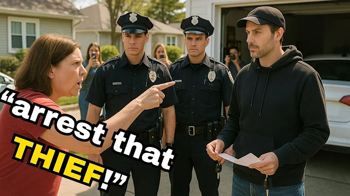 HOA Karen Called 911 After I Opened My Garage — Accused Me of Stealing Her Brand-New Car