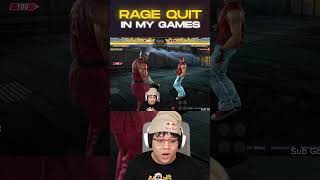 Three Rage Quits in One Minute....  #tekken8 #ragequits #funny