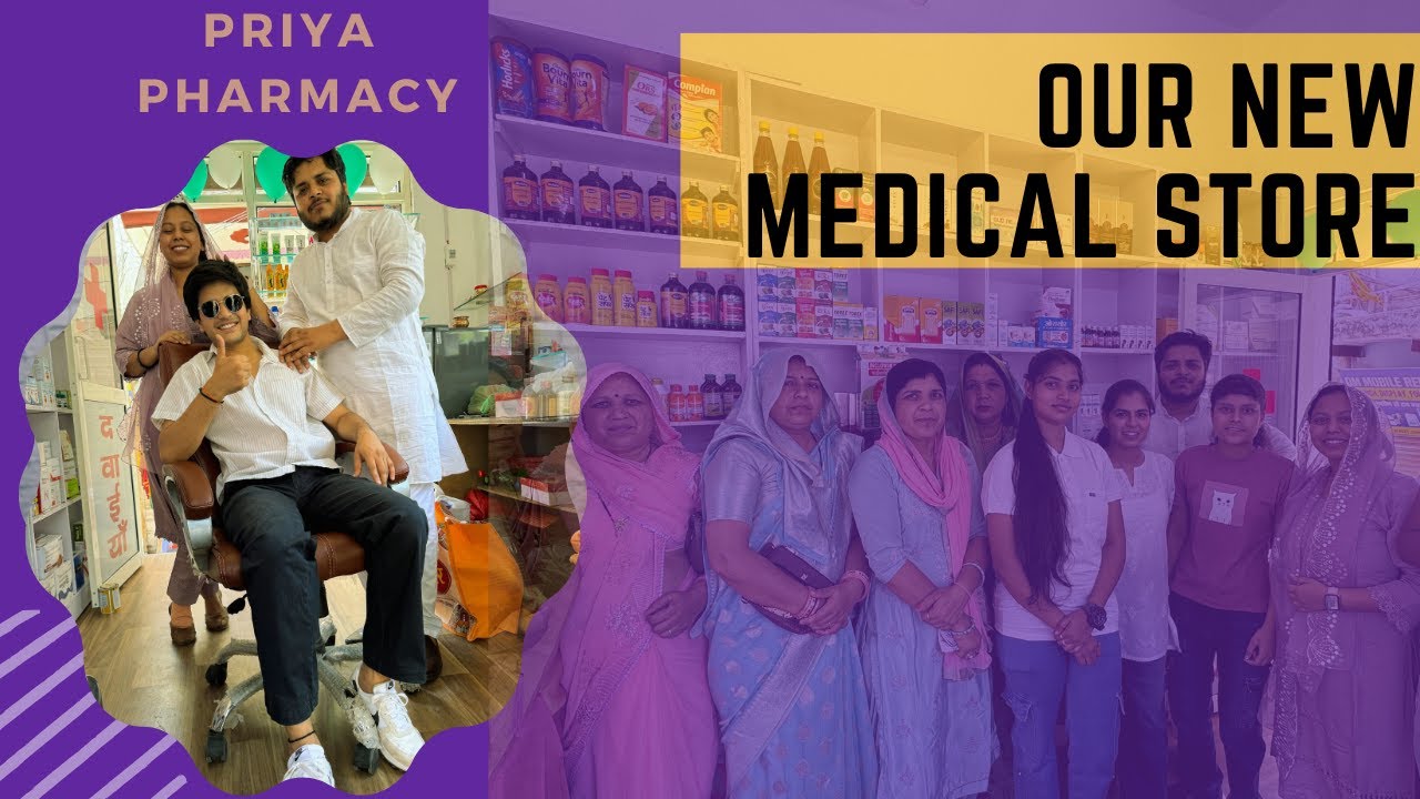 Our New Medical Store opening ceremony 🎉🎊 YouTube