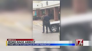 Cary man charged after pulling gun during road-rage spat