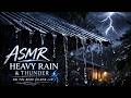 🔴Rain Sounds For Sleeping Live - 99% Instantly Fall Asleep With Rain And Thunder Sound At Night