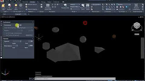 AutoCAD Visualization Environment and Exposure
