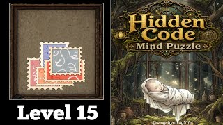 Hidden code: Mind puzzle Level 15 walkthrough solution