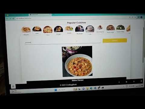 Cooking Book recipe sharing web application