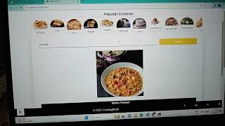 Cooking Book recipe sharing web application