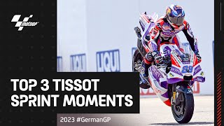 Top 3 #TissotSprint Moments 🔥 | 2023 #GermanGP 🇩🇪