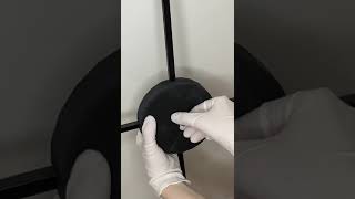 Large Wall Clock Pure Metal  install
