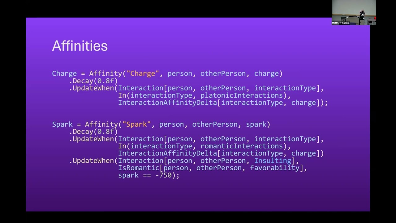 Declarative Specification of Temporal Entities for Large Scale Character Simulation