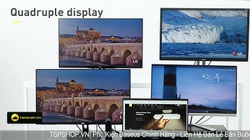 Baseus Hub 16 in 1 Workstation Quadruple Display Multifunctional Type C