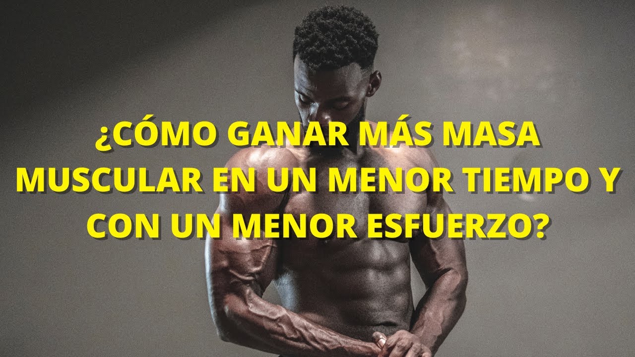 Suplementos indispensables para ganar masa muscular