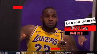 Lebron James Crying Meme Created