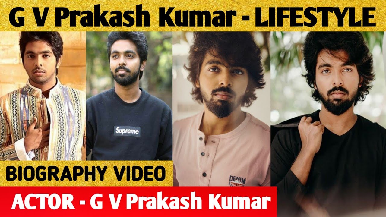 G V Prakash Lifestyle | G V Prakash Kumar | Family | Education | Age | Films | Salary | Cars | Fav..