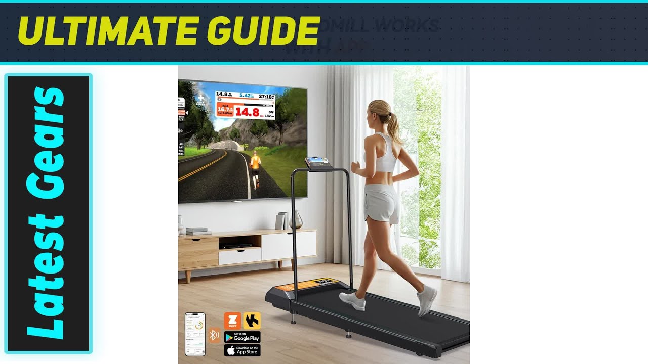 Тренажер для ходьбы VITALTRACK: потрясающий наклон и поручни для домашних тренировок!