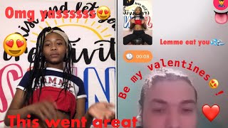 Finding a Valentine on the Monkey App *GONE RIGHT* pt 2