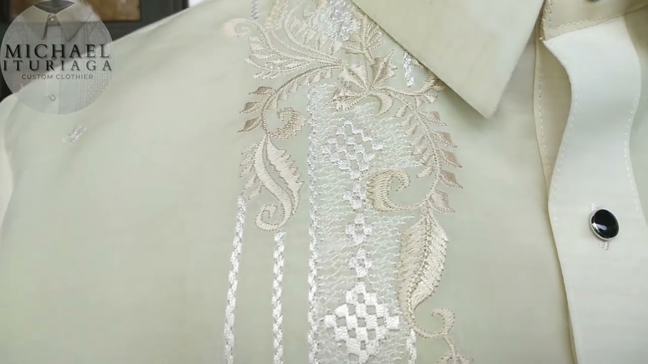 The Barong Tagalog, a traditional Filipino garment, epitomizes elegance and sophistication.